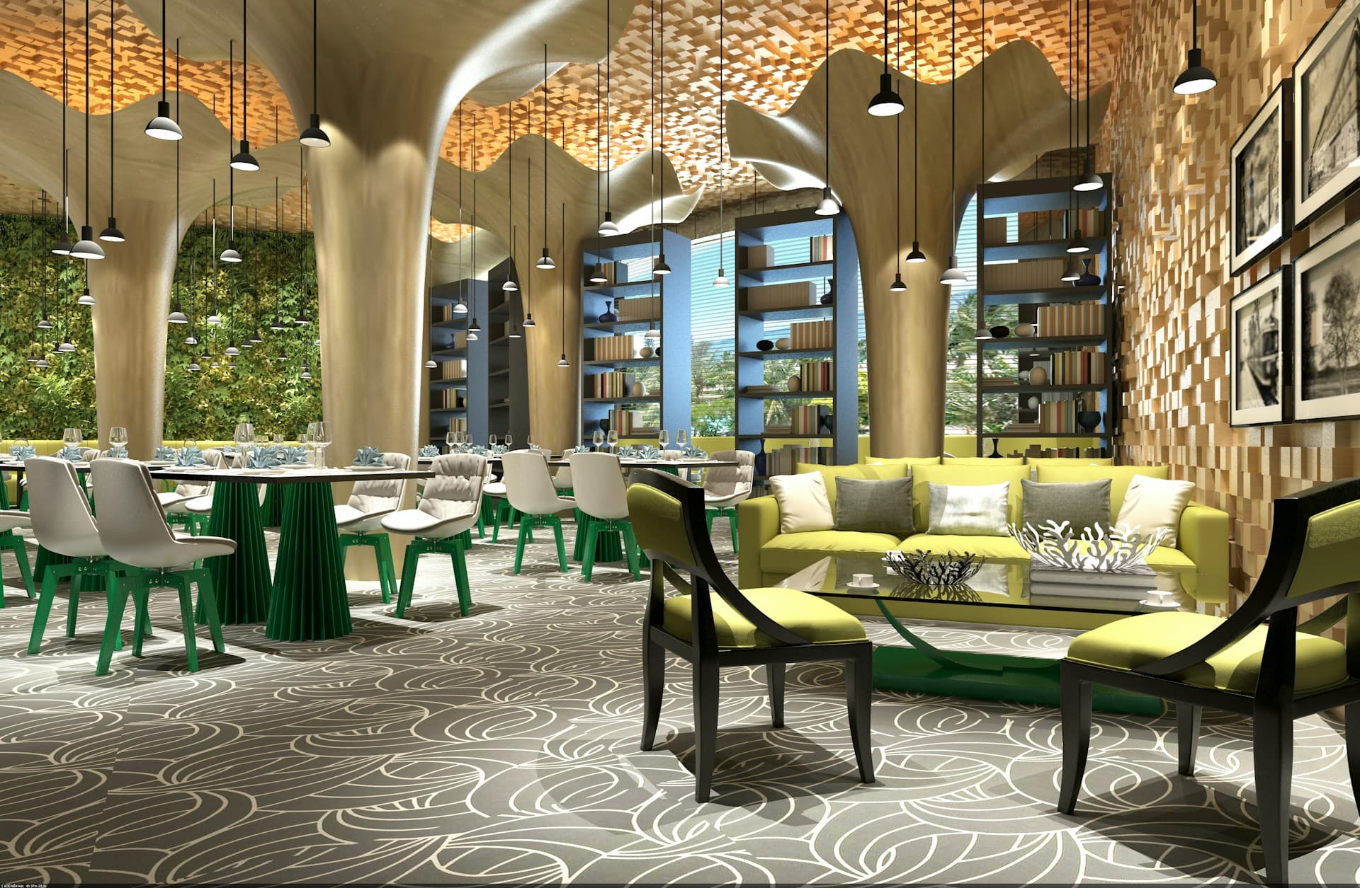 Hotel Lobby